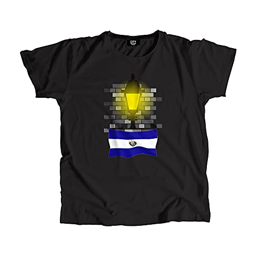 T-Shirt El Salvador Street Lamp Bricks respirant et confortable au quotidien