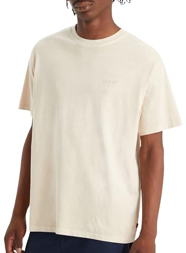 Levi's Non Graphic TEES Herren, Fog Garment Dye Fog, M – Ansicht 6