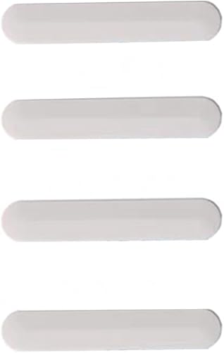 Miniatura 4 de 4 piezas de carcasa inferior de goma de repuesto para HP Pavilion 15-CS 15-CW 14-CE cubierta inferior de goma tira de pie de goma plateada