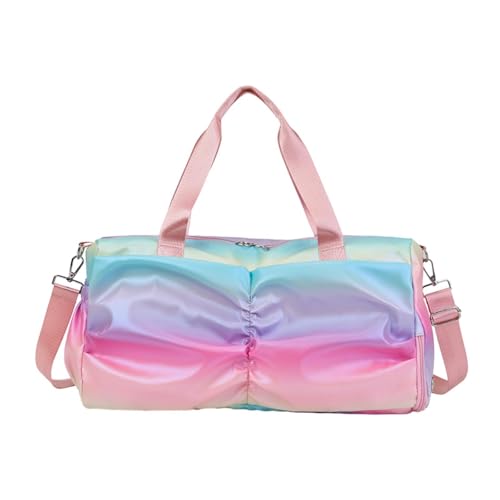 Borsa da viaggio a tracolla per nuoto fitness esercizio sport allenamento Rosa