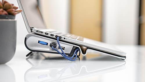 Base refrigerante para laptop con dos ventiladores miniatura 2