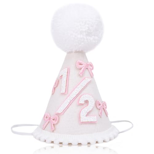 WAOUH Birthday Crown Hat - Costume Headwear for Babies/Young Children - Pale Gold, 8*3*0.5 cm, Wool, Hand Wash Only, Fantasy, Half Birthday Party Supply, Photo Prop, Mini Crown for Cake Smash