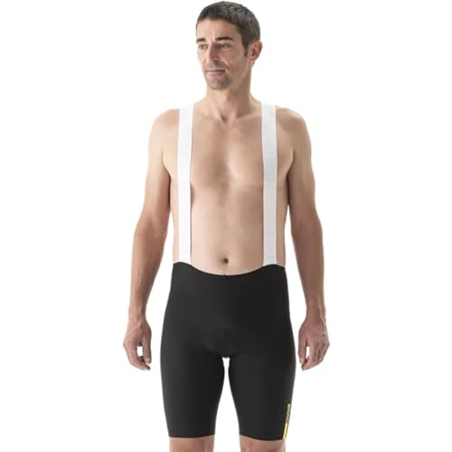 MAVIC Aksium - Culotte con tirantes para hombre, color negro, talla L, Negro, L