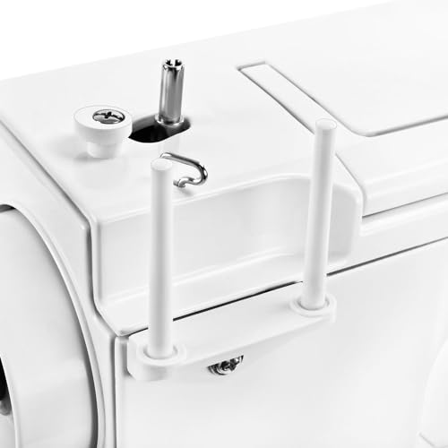 Image of Janome HD1000 Heavy Duty Sewing Machine - Includes Genuine Janome Ultra Glide Foot + Universal Needles + Leather Needles + 10-Pack Bobbins