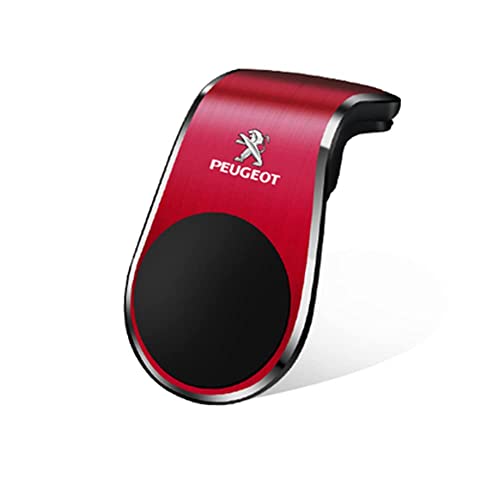AJAAS Auto Handyhalter, Für Peugeot 107 108 206 207 208 2008 Handyhalter Auto-Luftauslass Stabiler Autohalterung 360 Grad Drehung,E