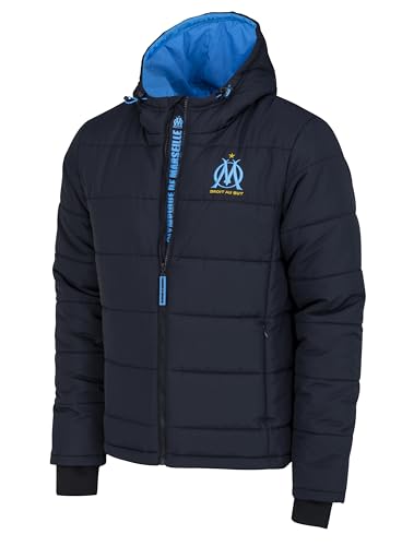 OLYMPIQUE DE MARSEILLE Piumino Om, collezione ufficiale, taglia uomo M