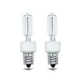 Replacement for Bulbrite KX-2000 KX60CL/E12 60W Xenon E12 Krypton Light Bulb T3 E12 Candelabra Screw Base - Dimmable Xenon/Krypton Bulb Clear - 2 Pack