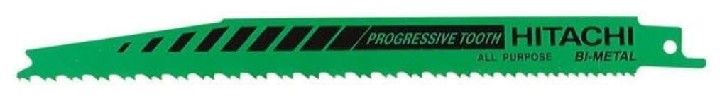 Hitachi Lot de 5 lames de scie tigre BiM Progress 200 mm