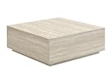 Table basse fixe Mdf, Panneau et dérivés de bois Beige