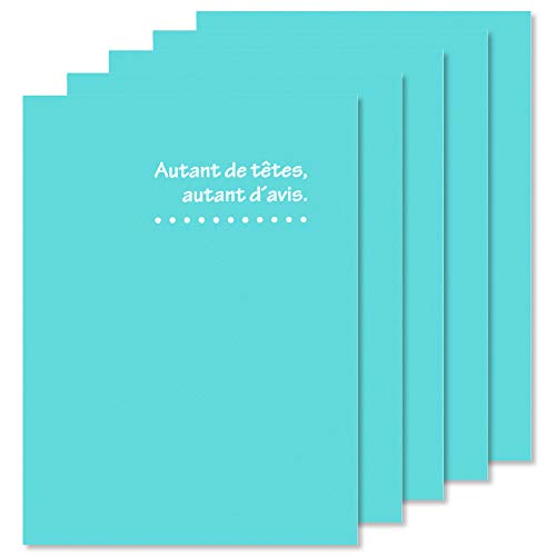 HAKUBA 写真台紙 ランス ドゥ Lサイズ 2面(タテ・タテ) 5枚セット ブルー MRCDO-LT2BL5S