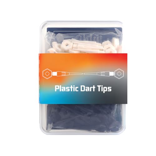 #VerdientProvisionen<br>2BA-Gewinde Softtip-Dartspitzen 100 Softtip-Darts Darts mit Kunststoffspitze (orange-gr?n) (Schwarz-Weiss)