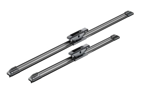 Image of BOSCH 3397014095 AeroTwin Wiper Blade Combo Pack - Set of 2 (20 inch & 14 inch) | Driver and Passenger Side Original Equipment Replacement Blades