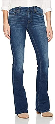 7 For All Mankind Women's Flare Wide Leg Jean, ATHNBLUMST, 26