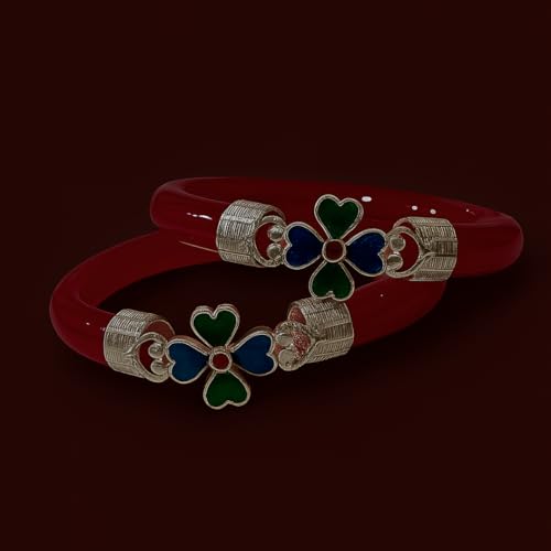 Image of Parasmoni Elegant Silver Bangles