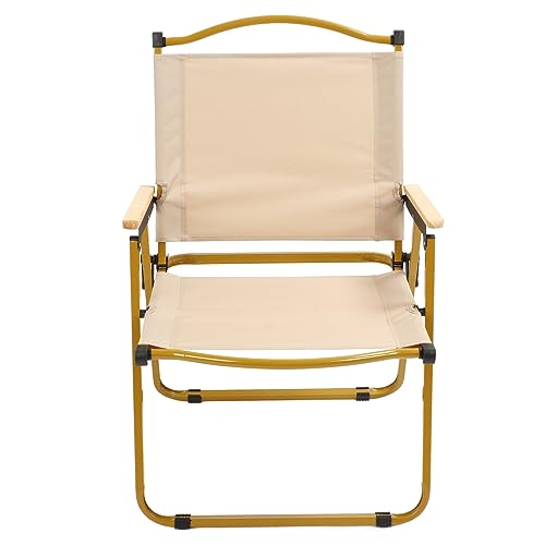 Chaise de camping pliante et robuste pour éviter le mal de dos en extérieur