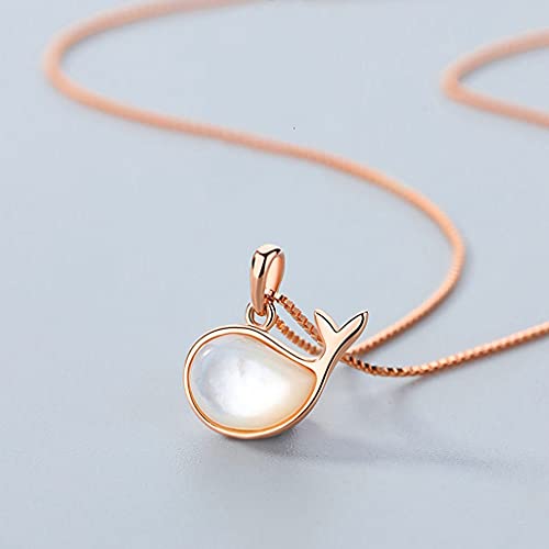 Colliers de coquille au design poisson minimaliste, un bijou raffiné et élégant pour femme