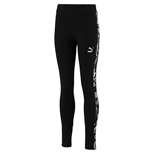 Preisvergleich Produktbild PUMA Mädchen Classics Leggings AOP G Hose, Black, 176