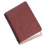 SAFIGLE 1個 小さいシステム手帳a7革 A7 メモ帳 防水 A7 メモ帳 横開き A7メモ帳 縦型 スト A7 ノート 無地 A7 メモ帳 カバー 革 A7 システム手帳 カバー メモ帳