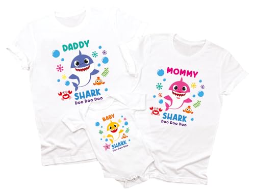 Family Shark Doo Doo Doo Shirt, Birthday Shark Shirts, Matching B...