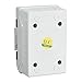 MECCANIXITY Circuit Breaker Box 4 Way IP66 Waterproof Distribution Protection Box for Indoor Wall Circuit Breaker with Waterproof Connectors