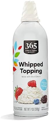 365 by Whole Foods Market, Real Dairy Whipped Cream, 7 oz