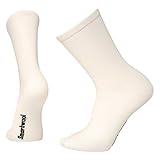 SmartWool Hike Liner Crew Socks (Natural) Large