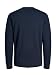 JACK & JONES Jjeholmen Sweat Crew Neck Noos, Suéter para Hombre, Azul...