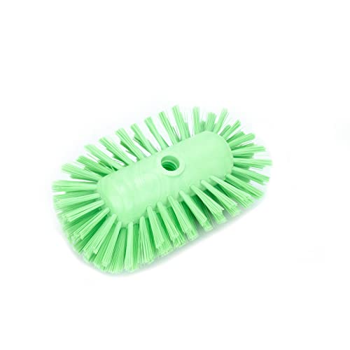 Image of SPARTA Tank and Kettle Scrub Brush Heavy-Duty Tile Brush, Color-Coded and Handle Compatible (Sold Separately) for Optimal Access In Spacious Containers, Plastic, 5.5 X 9.5 Inches, Lime