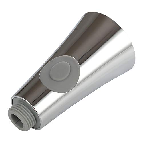 Kitchen Faucet Spray Head, Angle Simple Kitchen Sink Pull Down Faucet Sprayer Nozzle Pull Out Hose Spray Head Spout Replacement Part Pull Out Faucet Spray Assembly, Chrome #TOP7