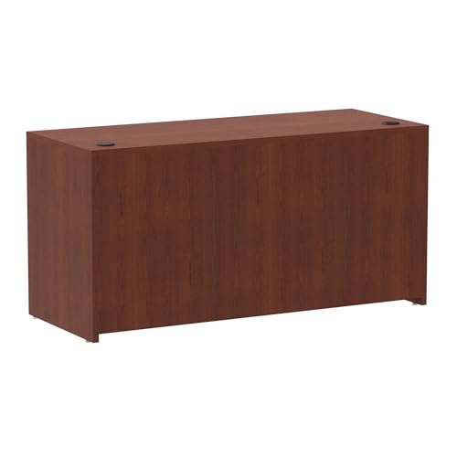 Alera Valencia 60 by 24 by 29-12-Inch Credenza Shell, Medium Cherry Frame/Top - Image 5