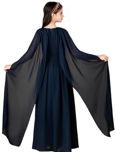 Chiffon Junior Bridesmaid Dresses for Girls Flutter Sleeves Pageant Formal Gown Party Wedding Flower Girl Dress2