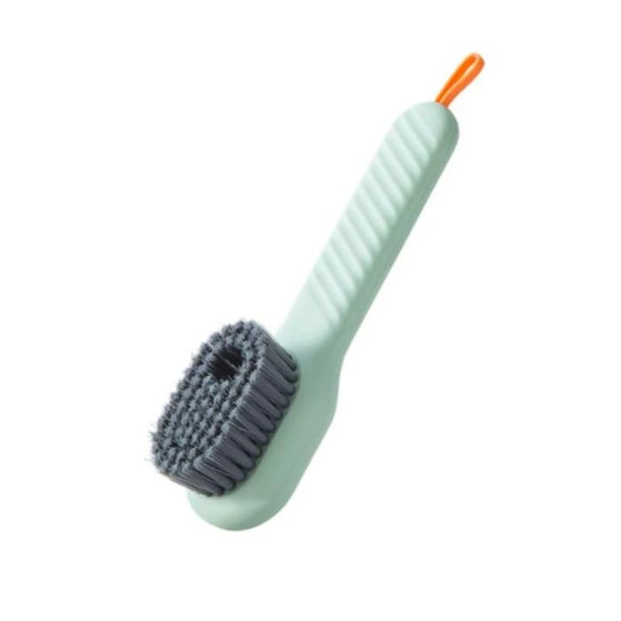 Tonez Automatic Liquid Soap Dispensing Cleaning Brush with Handle | Multifunctional Brush for Shoes, Sneakers, and Clothes | Reusable Plastic Scrubbing Brush with Built-in Dispenser Pack of 1 (B0DFY6BLDG) Amazon Price History, Amazon Price Tracker