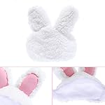 2 pieces easter cat costume easter pet cap bunny rabbit hat with ears for cats and small dogs pets costume accessories 13 31j+mkroqpl. Sl500. Ss150
