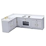 Option de décoration polyvalente : Plus que des maisons de poupées, cet ensemble de cuisine peut être utilisé dans des projets d'artisanat, comme accents décoratifs dans les salles de jeux ou même dans des installations éducatives, ce qui en fait un ajout polyvalent à la collection de jouets de tout enfant.