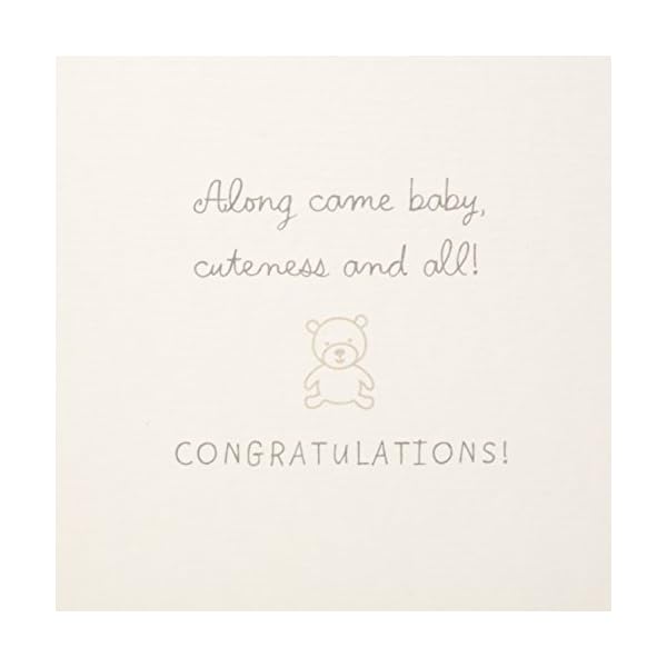 Hallmark Signature Glückwunschkarte zur Geburt eines Babys, Kinderwagen – Bild 4