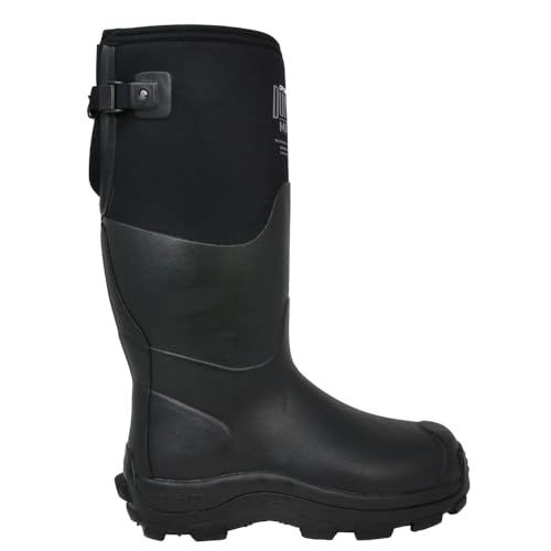 Dryshod DungHo Max Gusset Extreme-Cold Conditions Winter Boot | Black | Waterproof | Insulated | Men's| DHMG-MH-BK