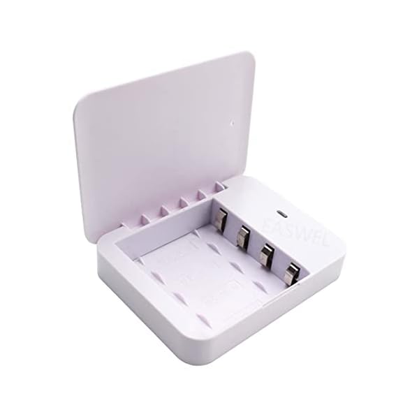 EASWEL Emergency USB Battery Powered Power Bank Compact Portable 4 AA Batteries - Image 3