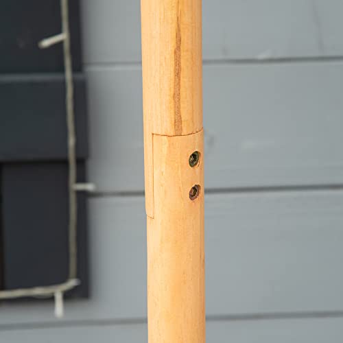 Mangiatoia per uccelli da giardino in legno 113 cm...