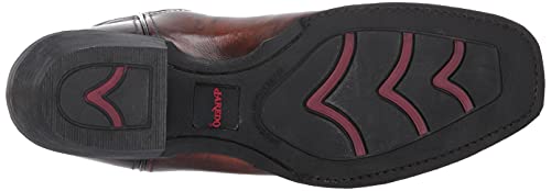 Laredo 68358 Stillwater Tan Black Square Toe Mens Western Cowboy Boots4