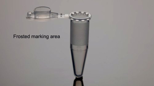 2.0ml Microcentrifuge Tube High-Clarity Polypropylene - Autoclavable, Not Sterile, 500/pk