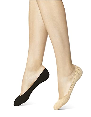 HUE womens Hidden Sock Liners, 4 Pair Pack