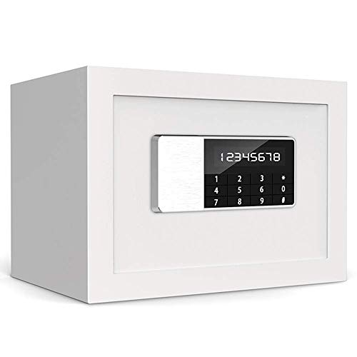 Safe Box for Home Fireproof Waterproof Electronic Password Mini Bedside Table Hidden Safety Box Full Steel Anti-theft, Designed for Home Office Hotel Commercial Jewelry Gun Cash Medicine (0.8 Cubic Fe