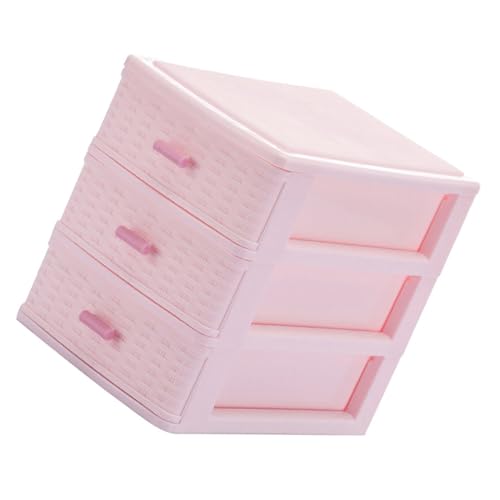 TOVINANNA Estuche de Almacenamiento de Mesa para Accesorios de Cosméticos Caja Decorativa y Joyero Neceser para Armario de Dormitorio Cajonera Plastico