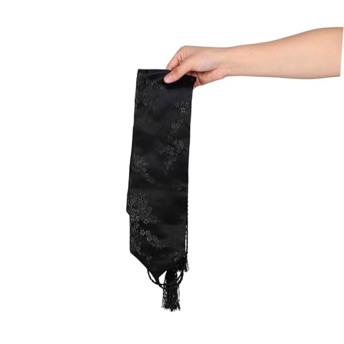 Kimono Embroidered Waist Belt: Japanese Embroidered Wide Waistband Girdle - Waistband with Tassel Yukata Kimono Accessories4