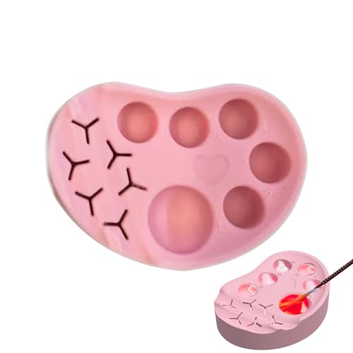 Palette aus Silikon für Wimpernerhöhung, Lotionspalette zur Wimpernerhöhung, Behälter für Wimpern und Augenbrauen-Laminierung | Multifunktionales Tablett aus Silikon