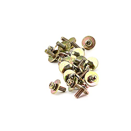 Juego de 40 tornillos de montaje para tambor caja miniatura 7