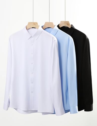 Chemise homme sans repassage regular fit extensible pour business