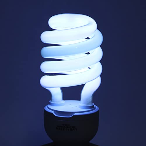Zerodis E27 26W UVB REPILE DESERT DESERT CALCIO Lámpara Ultraviolette para Mejorar la Luz Solar y el Uso Seguro, una Lámpara de Reptiles Ultravioleta para Terrario, 1 ST