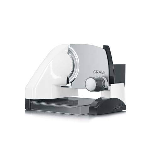 GRAEF. S50001 Slicer with Storage Box and MiniSlice Attachment, White