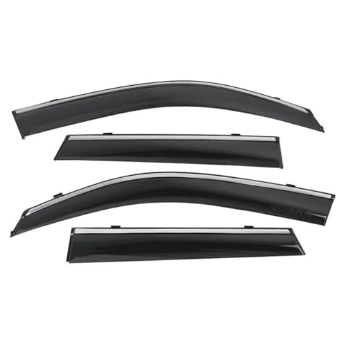 Déflecteurs de vent pour Suzuki Vitara 2015-2024 visières de vitres latérales